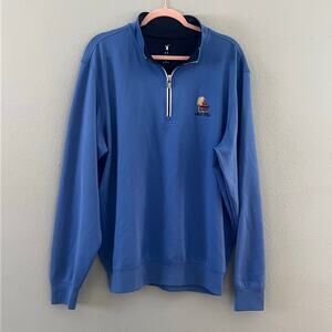 Fairway & Greene F&G Tech Quarter-Zip Pullover - Size XL Bali Hai Golf